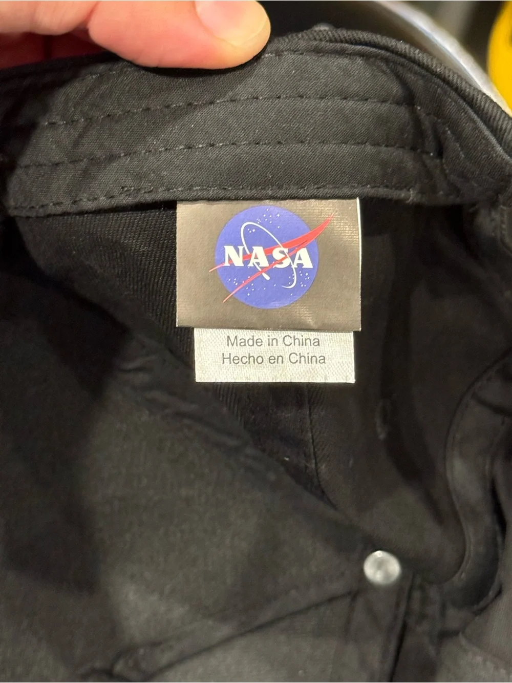NASA Kids Black Logo Cap - Kids Accessories Hats‎